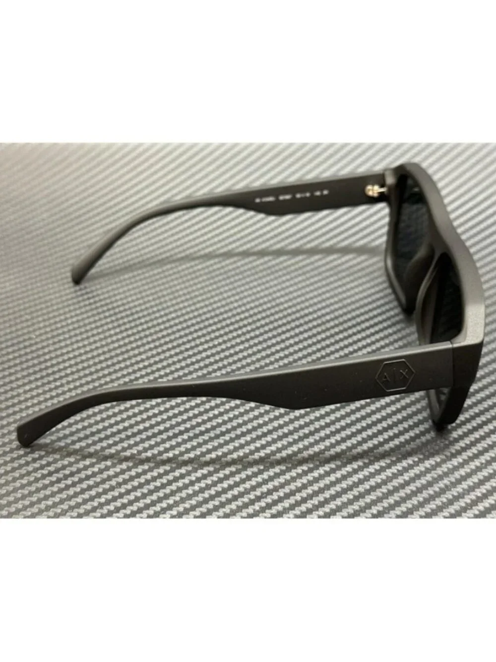 New Armani Exchange Men Matte Black Sunglasses 56-19-145